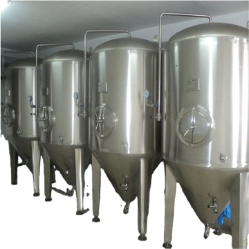 Tangki fermentasi bir berkapasitas besar untuk tempat pembuatan bir: 500L hingga 10.000L