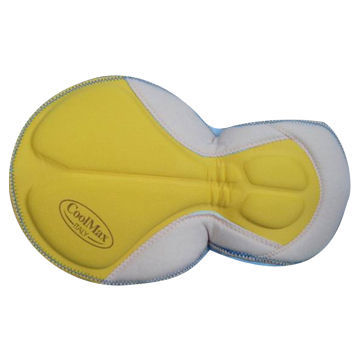 Men's cycling pad, made of 100% polyester with coolmax material, SA8000 passed