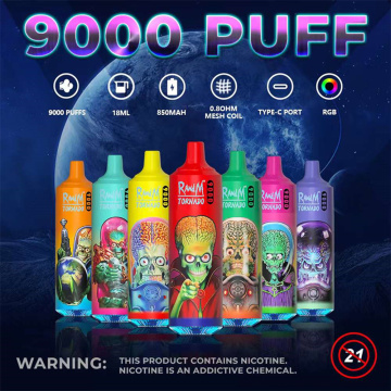 Disposable Vape RandM Tornado 9000 Puffs All Flavours