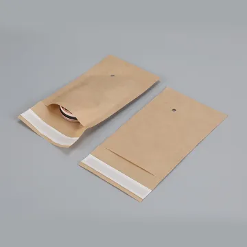 Custom Double Latex Adhesive Small Recycled Kraft Paper Envelopes