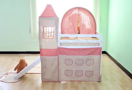 kids children bunk bed tent canopy