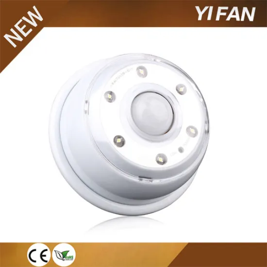 Hot Sale Led Light Dector 6 LED Light Lamp Pir Motion Sensor