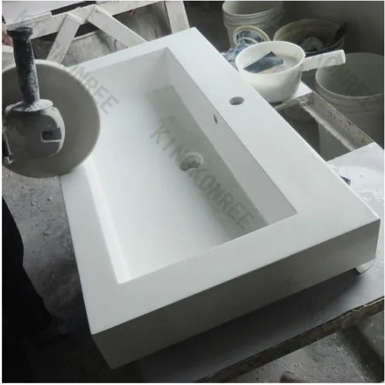 Counter Top Wash Basin Acrylic Bathroom Sinks / Bathroom Wash Basins With Oem
