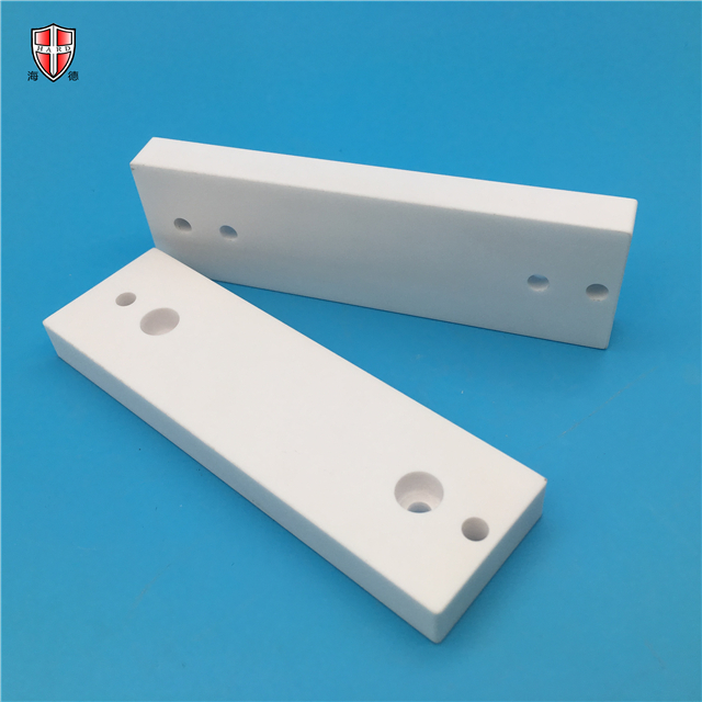 wear resistant aluminum oxide ceramic machined plate board