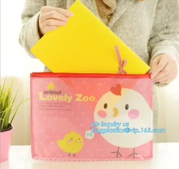 resealable clear vinyl pvc silder promotional zipper bag, Pen Bag with Slider Zipper, Pencil Case, stationery package slider bag