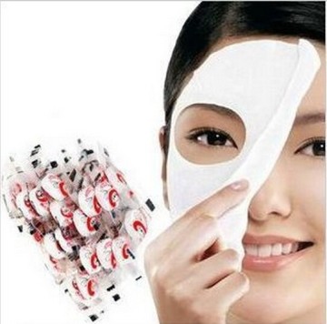 Free Shipping 100pcs/Lot Skin Face Care DIY Facial Paper Compressed Facial Masque Mask