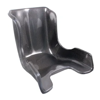 Carbon Fiber Pattern Racing Go Kart Seat for Adults and Children