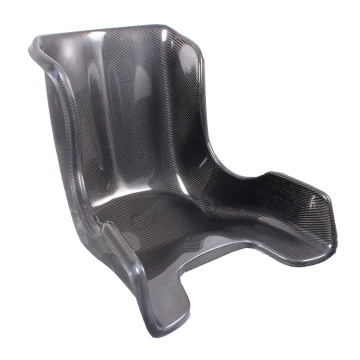 Carbon Fiber Pattern Racing Go Kart Seat for Adults and Children