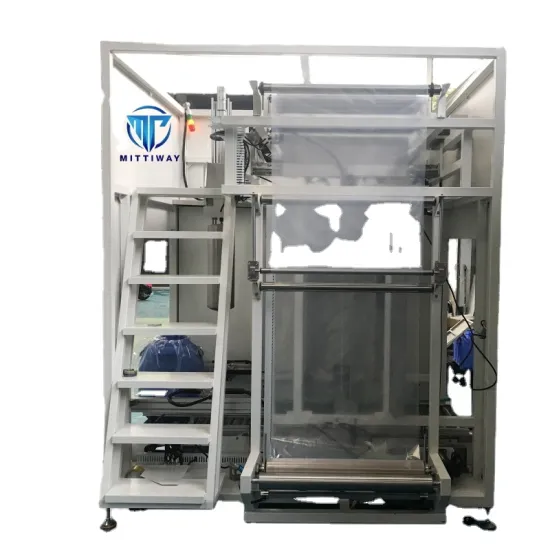 China Factory Direct Automatic Bagging Inserter Machine for Drum Bags