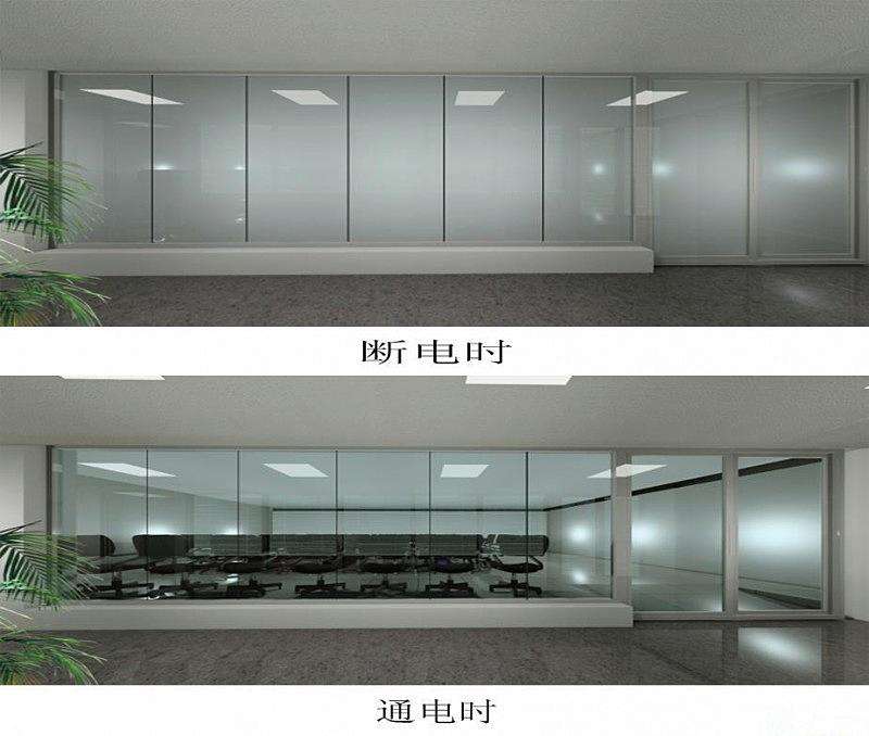 Fenêtre de visualisation couverte électrique atomisée