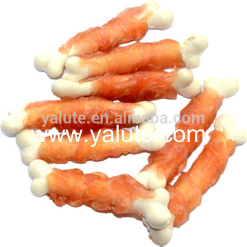 Import dog food products chicken and calcium stick wraps