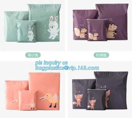 zip bags leakproof plastic slider zipper shopping bags, jewelry pouches zipper bag small gift packaging slider bags, slider zip