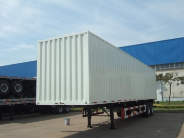 12.3m Dry Van Trailer with Two Axles