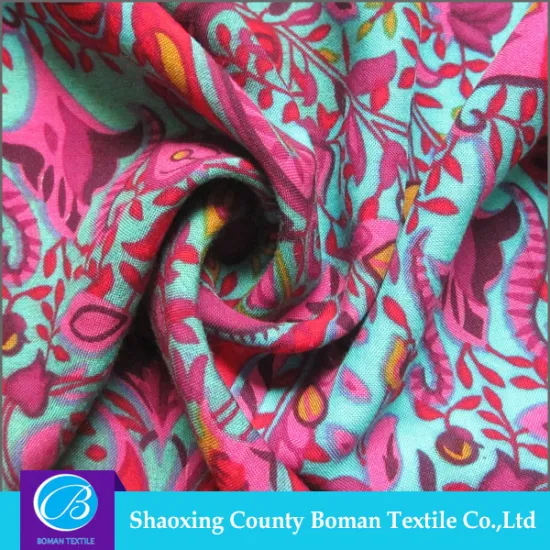 Top-end Fancy Woven rayon printed fabric for algeria