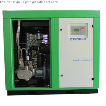 ATLAS  COPCO GROUP OIL FREE COMPRESSOR WITH INVERTER