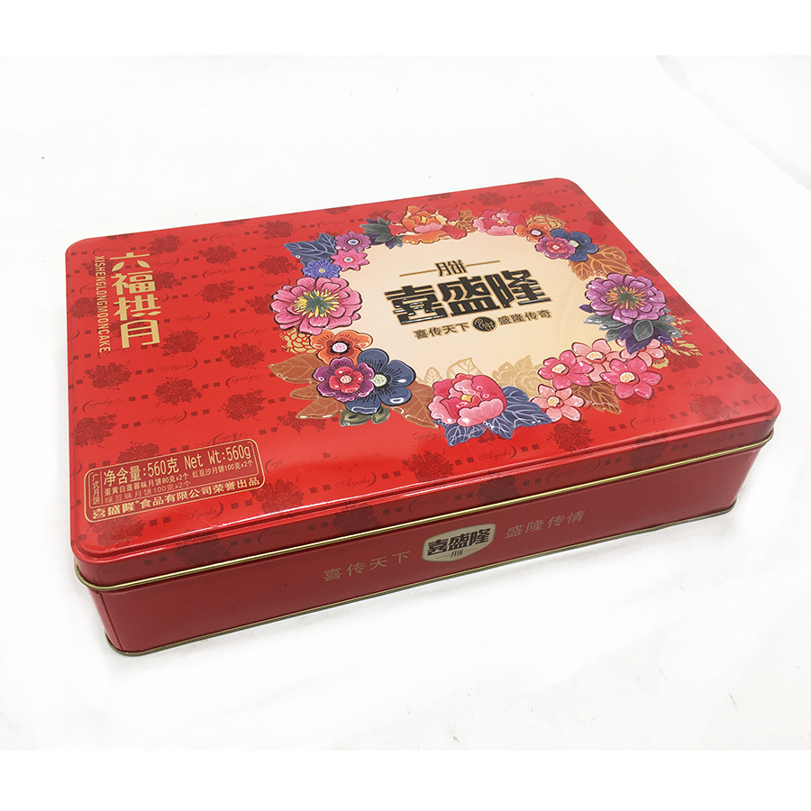 Custom Tinplate Food Tin Box