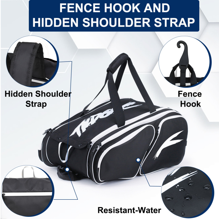 Padel Racket Sports Bags for Pickelball Backpack Bag