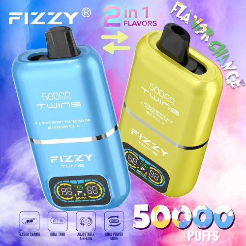 Gazirani vape od 50 tisuća dimova za jednokratnu upotrebu