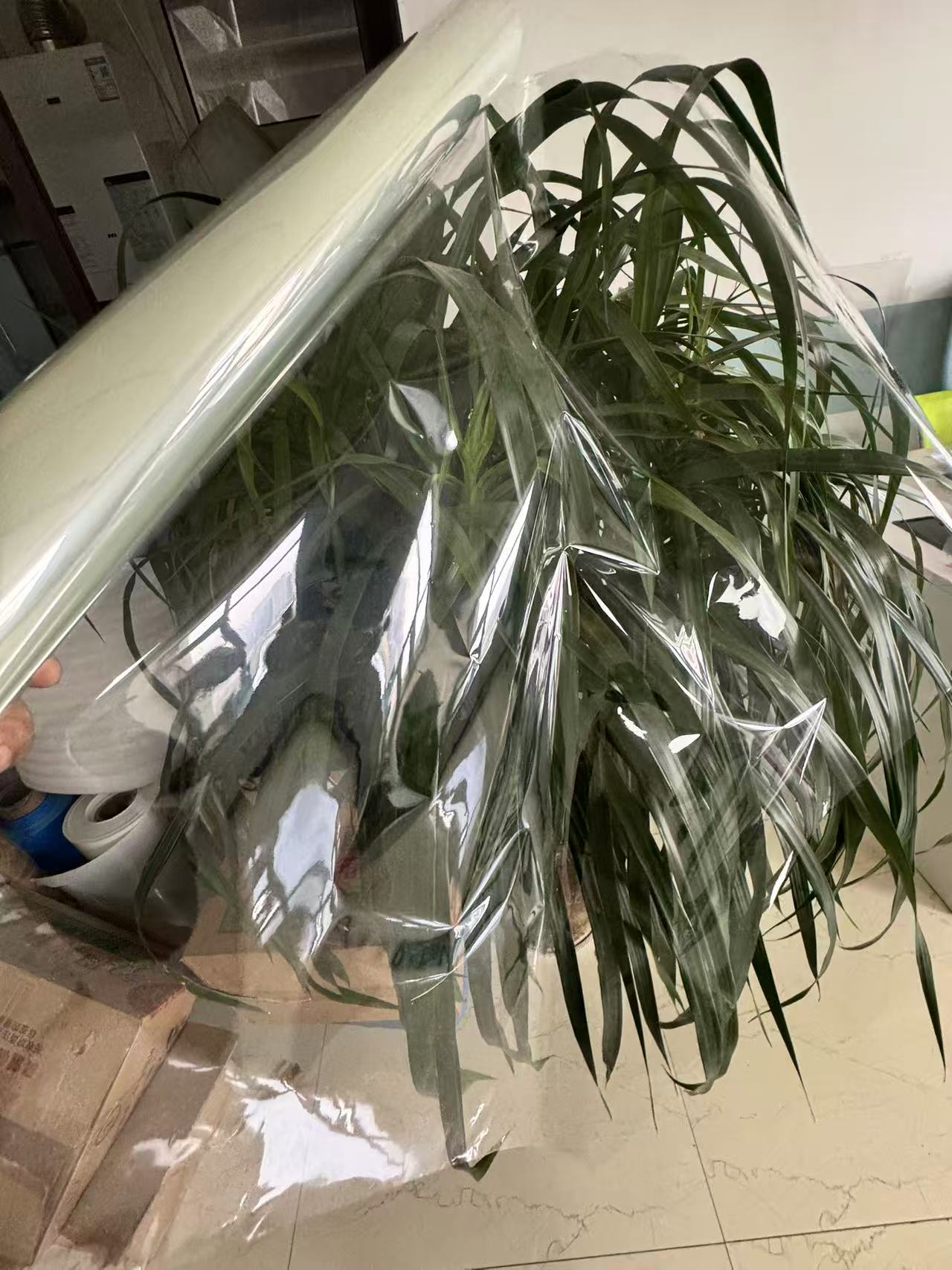PVC shrink film transparent packaging