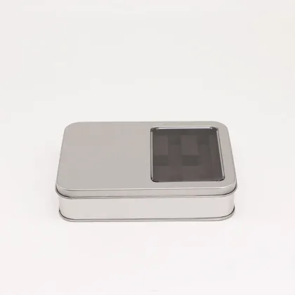 160x110x35mm Rectangular Medical Packaging Tinplate Box