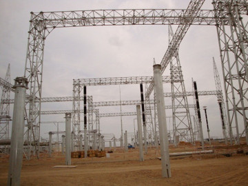 ISO Substation Structure Electrical Substation