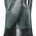 Fodera di flanella di finitura sabbiosa in gomma nera 40 cm