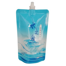 Aluminum material packaging stand up top spout pouch