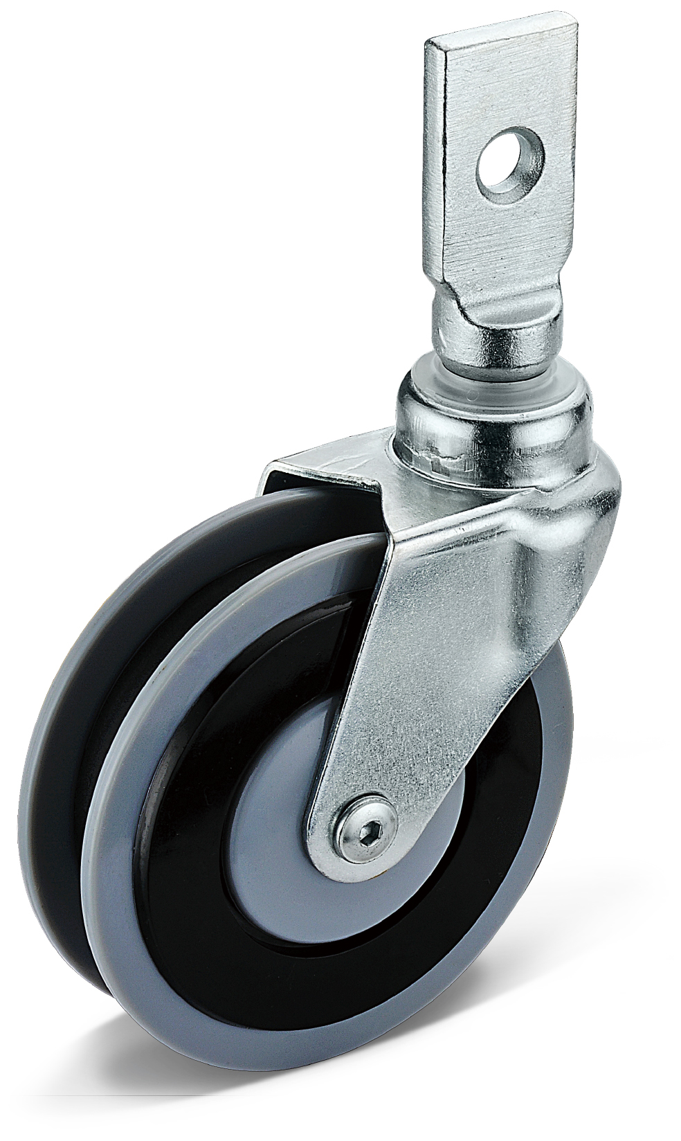 PU Square Socket Casters