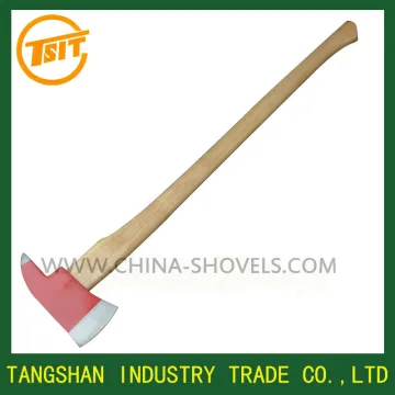 Hand tool wooden handle fire man axe