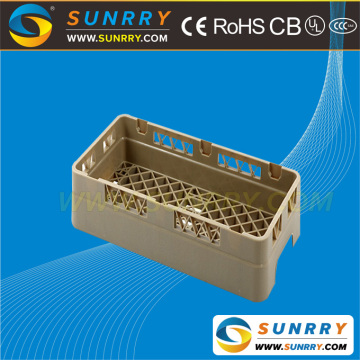 New style heavy duty fabric storage basket rack with dividers