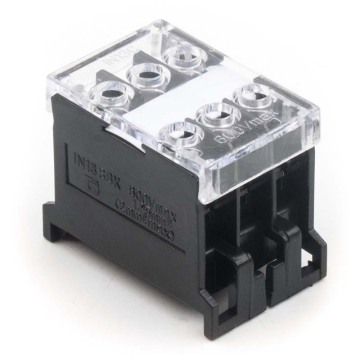 IN13BK Black Terminal Block 20A 600V PC Material Connector