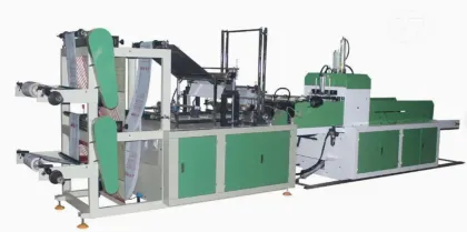 Computer rolling bag making machine