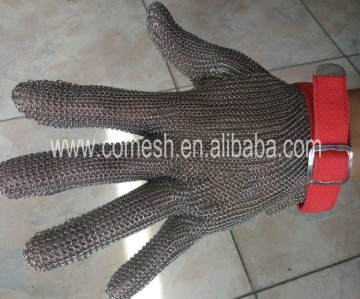 Stainless steel safety gloves