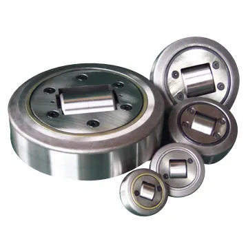 Combined roller bearing, flat ground heads