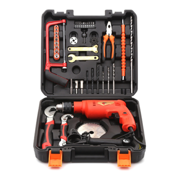 High Power Electric Professional Impact Drill - 45 Pcs 750w 13mm
