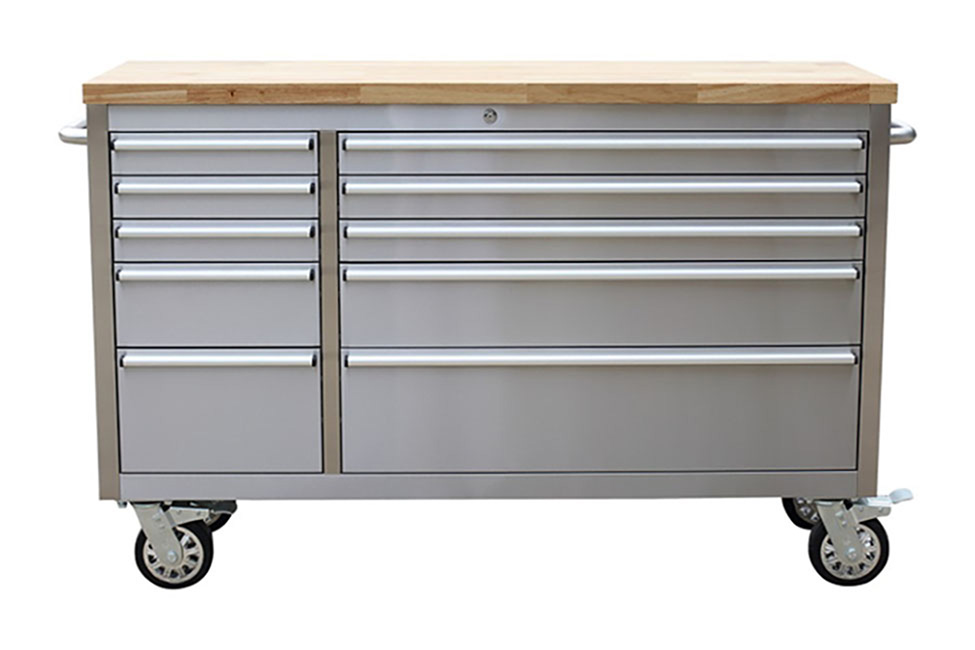 56"stainless steel tool cabinet