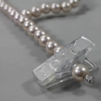 Pearl Bead Pants Skirt Hanger