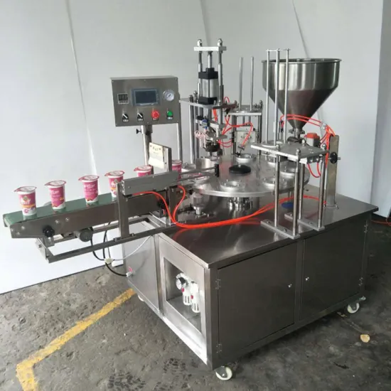 Auto Rotary Communion Cup Sealer & Coffee Filling Sealing Machine for K Cup