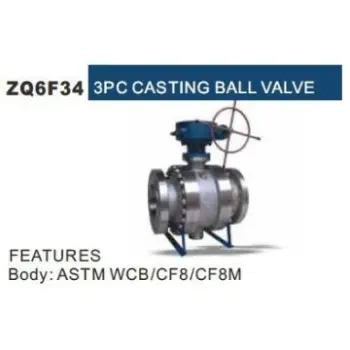 3PC CASTING BALL VALVE
