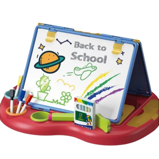 New Kids Montessori Educational Drawing Toy Set: Large and Small Double-Sided Drawing Boards