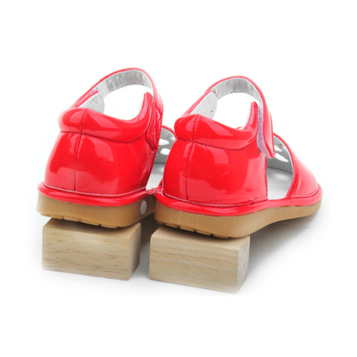 Fashion Style Flat Baby Girls Toddler Squeaky Shoes