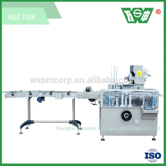 HDZ 100K Automatic Cartoning Machine for Water Needle Type Products