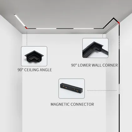 LED Magnetic Track Light Fixture