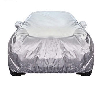 170T Silver-Coated Rainproof Dustproof Waterproof Car Cover