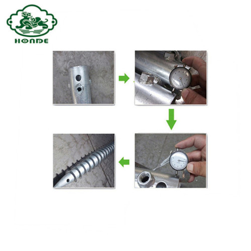Low Price Ground Screw Post Anchor For Building