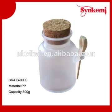 300g plastic bath salt containers