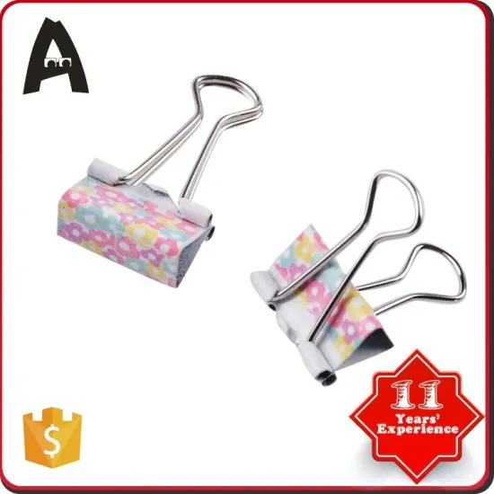 Fine appearance factory directly golden binder money clips