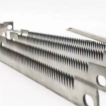 Custom Packaging Sealing Machine Straight Serrated Toothed Blade