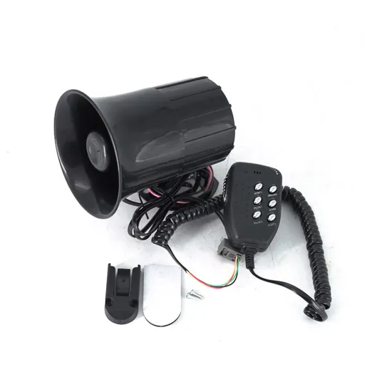 Universal 12V 50W 115dB Loudspeaker Alarm Siren Horn for Trucks, Cars, and Vans