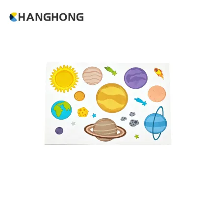 Space Planet Vinyl Stickers